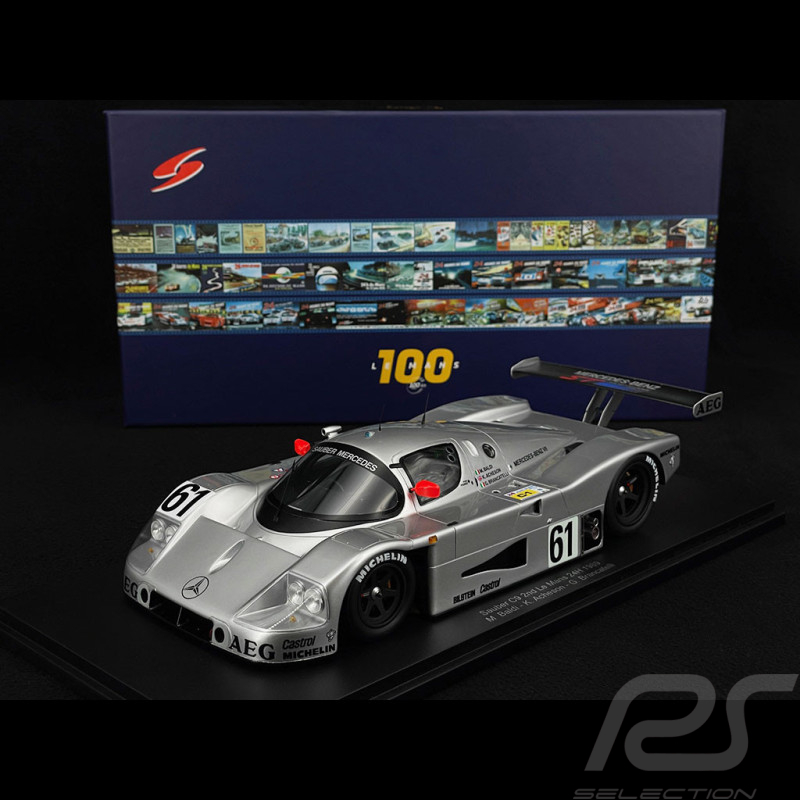 Sauber Mercedes N° 61 2ème 24h Le Mans 1989 1/18 Spark 18S840