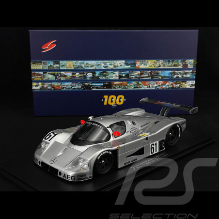 Sauber Mercedes N° 61 2ème 24h Le Mans 1989 1/18 Spark 18S840