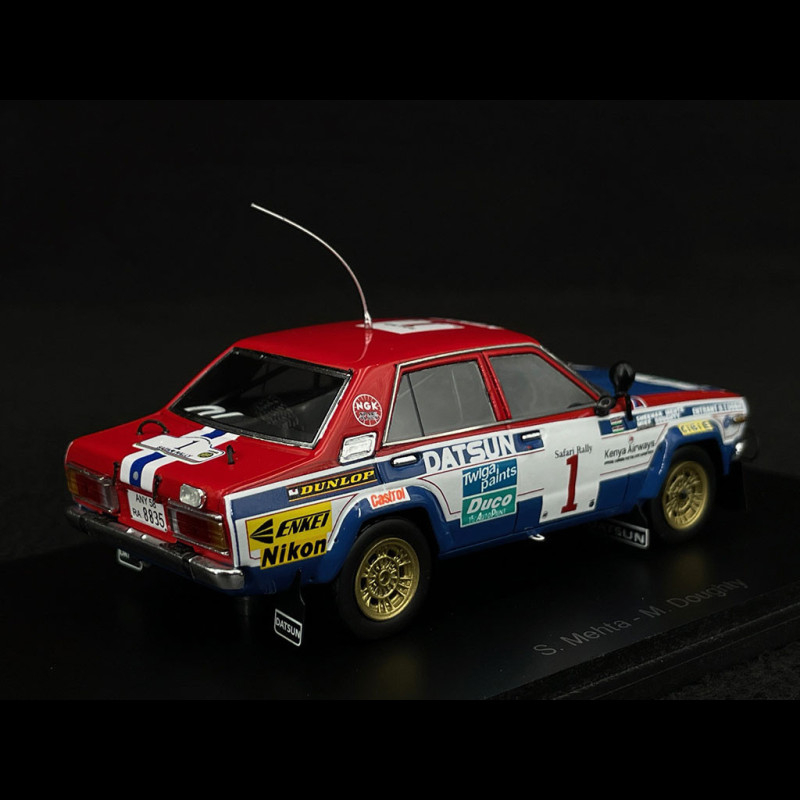 Datsun 160J No.1 Winner Safari Rally 1980 Shekhar Mehta – Mike Doughty – Riverina Model Cars Plus