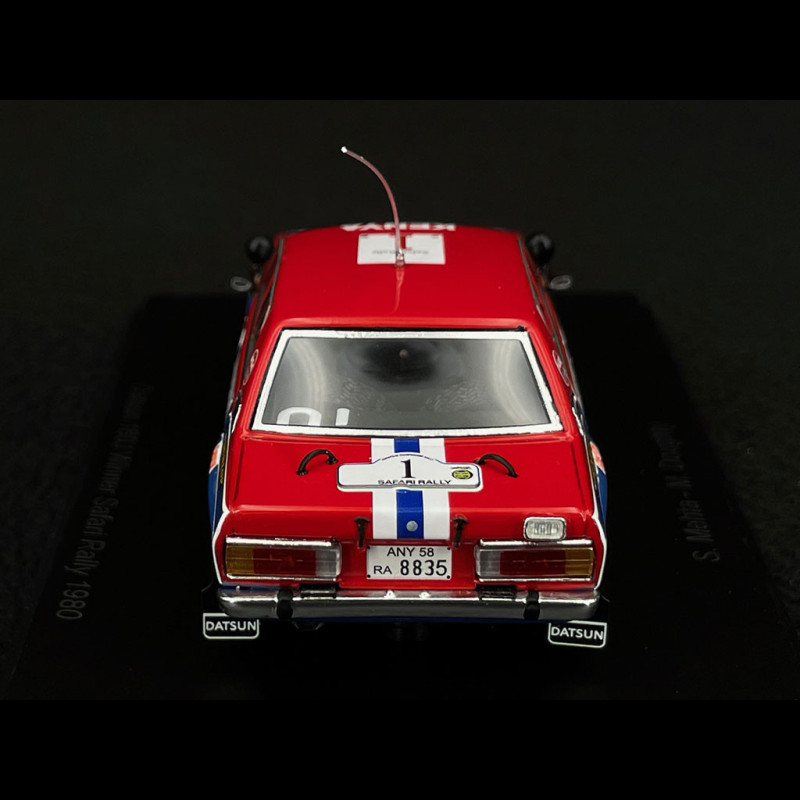 スパーク1/43Datsun160J SafariRally1980Winner Datsun 160J N° 1 Winner Rallye Safari 1980 1/43 Spark S7767