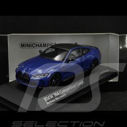 BMW M4 2020 Portimao Blue 1/43 Minichamps 410020125