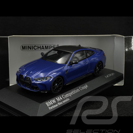 BMW M4 2020 Bleu Portimao 1/43 Minichamps 410020125