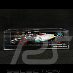 Lewis Hamilton Mercedes-AMG W13 n° 63 2ème GP Hongrie 2022 F1 1/43 Minichamps 417221344