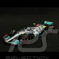 Lewis Hamilton Mercedes-AMG W13 n° 63 2. GP Hungarn 2022 F1 1/43 Minichamps 417221344