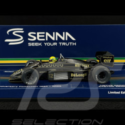 Ayrton Senna Lotus Renault 98T n° 12 Season 1986 F1 1/43 Minichamps 540863312