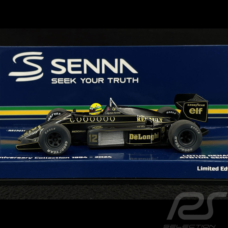 Ayrton Senna Lotus Renault 98T n° 12 Saison 1986 F1 1/43 Minichamps 540863312