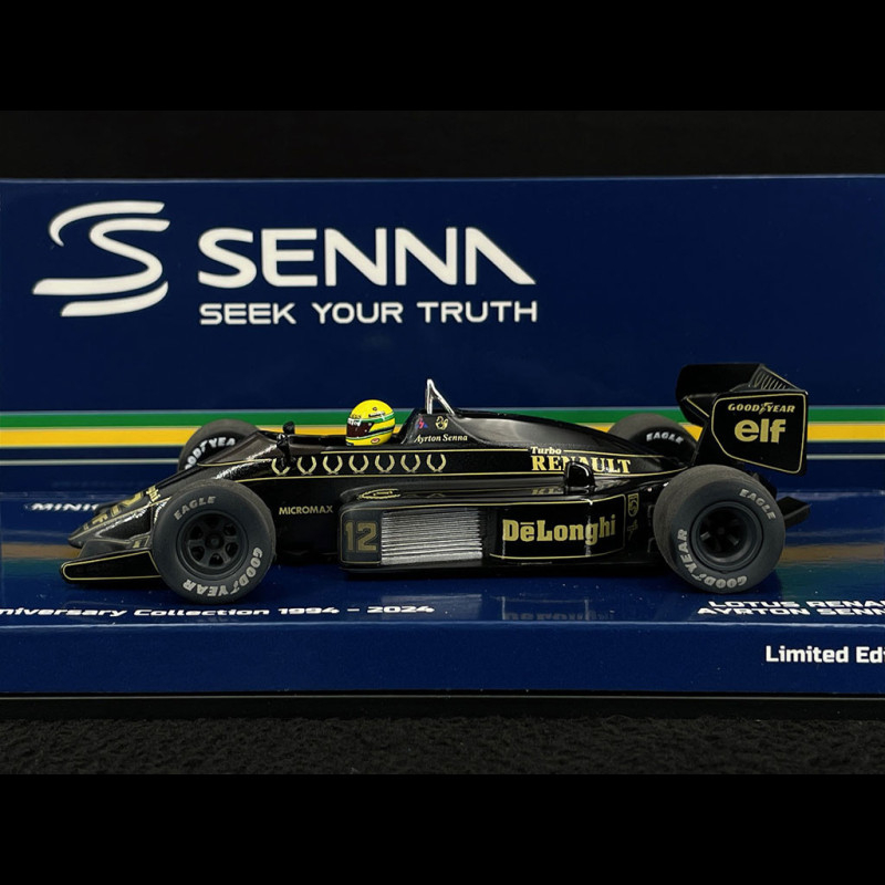 Ayrton Senna Lotus Renault 98T n° 12 Season 1986 F1 1/43 Minichamps  540863312