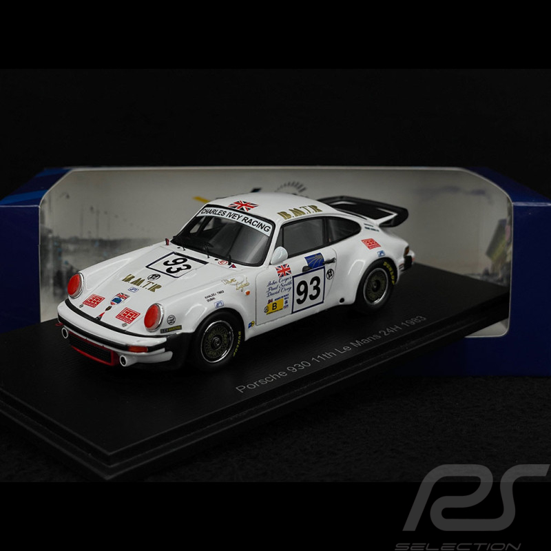 Porsche 911 Typ 930 N° 93 Sieger 24h Le Mans 1983 1/43 Spark S9852