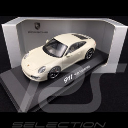Porsche 991 " 50 ans Anniversaire " gris geyser 1/43 Welly MAP01999113