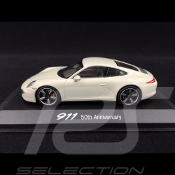 Porsche 991 " 50 ans Anniversaire " gris geyser 1/43 Welly MAP01999113