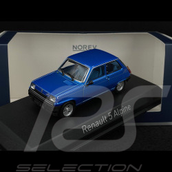 Renault 5 Alpine 1977 Blau 1/43 Norev 510512