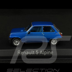 Renault 5 Alpine 1977 Blau 1/43 Norev 510512