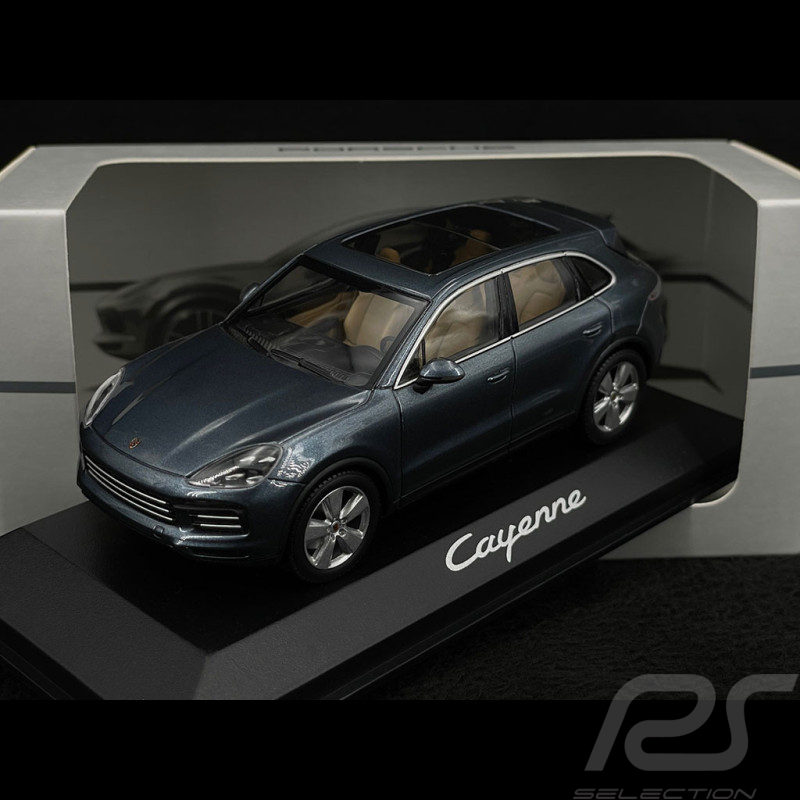 Porsche Cayenne 2017 biskayablau metallic 1/43 Minichamps WAP0203110J