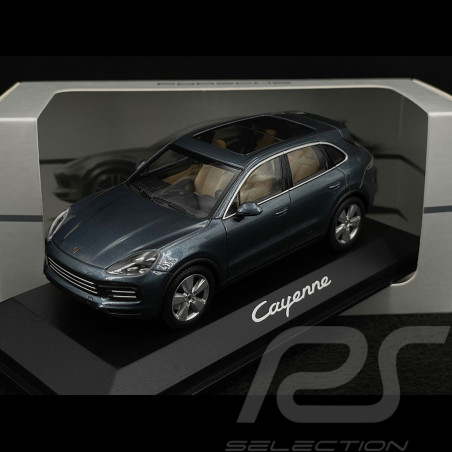 Porsche Cayenne 2017 biskayablau metallic 1/43 Minichamps WAP0203110J