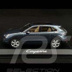 Porsche Cayenne 2017 bleu basque métallisé 1/43 Minichamps WAP0203110J