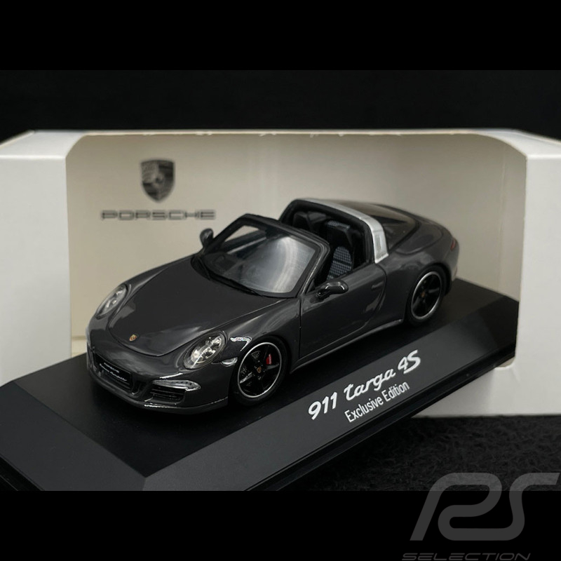 Porsche 991 Targa 4 S " Frankreich ausgabe " 2015 grau 1/43 Spark WAX02020010