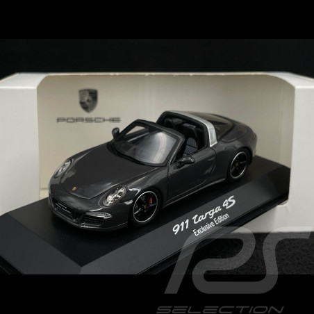 Porsche 991 Targa 4 S " Edition France " 2015 gris 1/43 Spark WAX02020010