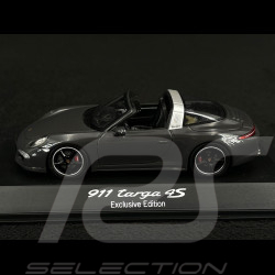 Porsche 991 Targa 4 S " Frankreich ausgabe " 2015 grau 1/43 Spark WAX02020010