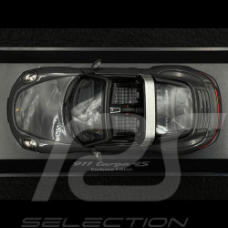 Porsche 991 Targa 4 S " Frankreich ausgabe " 2015 grau 1/43 Spark WAX02020010