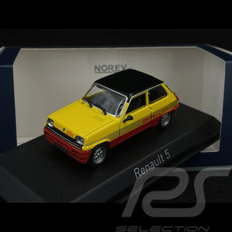 Renault 5 TS Monte Carlo 1978 Gelb / Rot 1/43 Norev 510536