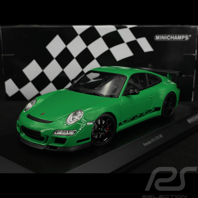 Porsche 911 GT3 RS Typ 997 2007 Vipergrün 1/18 Minichamps 155062124