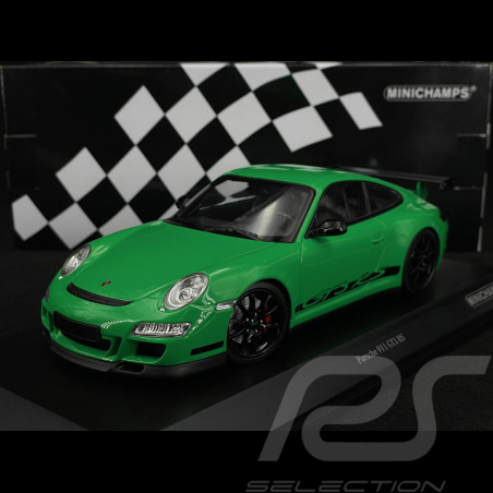 Porsche 911 GT3 RS Typ 997 2007 Vipergrün 1/18 Minichamps 155062124