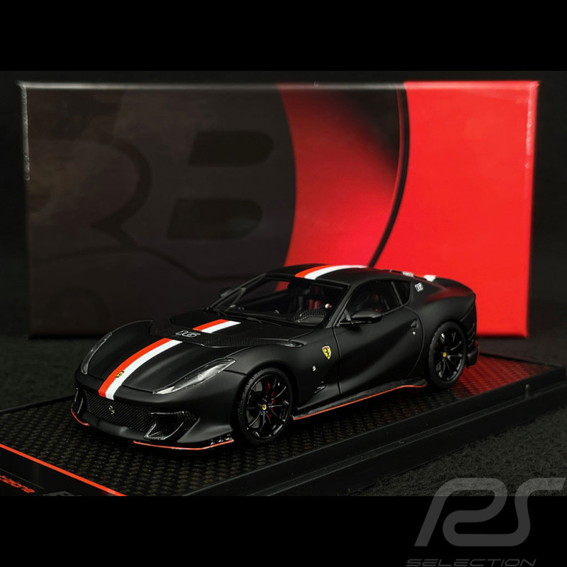 Ferrari 812 Competizione Schwarz Matt 1/18 BBR Models BBRC284