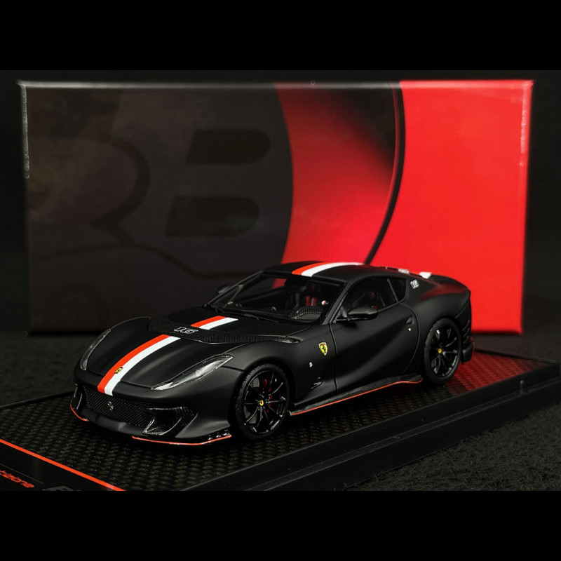 Ferrari 812 Competizione N° 16 Charles Leclerc 2022 Black Matt 1