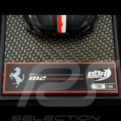 Ferrari 812 Competizione Black Matt 1/18 BBR Models BBRC284