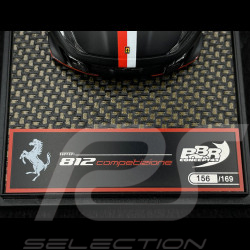 Ferrari 812 Competizione Noir Mat 1/43 BBR Models BBRC284