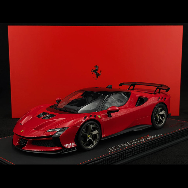 Ferrari SF90 XX Stradale 2024 Red Rosso Corsa 1/18 BBR