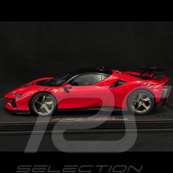 Ferrari SF90 XX Stradale 2024 Red Rosso Corsa 1/18 BBR Models P18237C