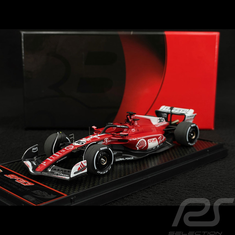Charles Leclerc Ferrari SF23 Formula 1 2nd GP Las Vegas 2023 1/43 BBR Models BBRC294A