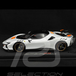 Ferrari SF90 XX Stradale 2024 Arctic White 1/18 BBR Models P18237A