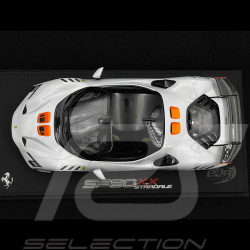 Ferrari SF90 XX Stradale 2024 Arktisch Weiß 1/18 BBR Models P18237A