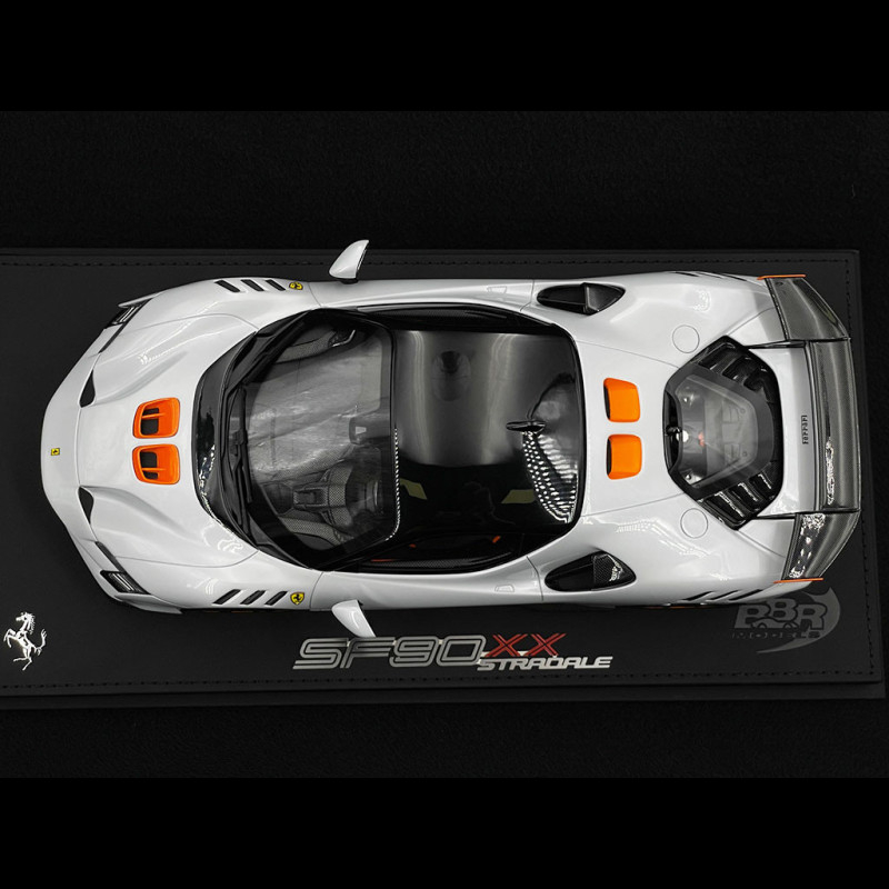 Modèle Réduit Ferrari SF90 XX Stradale Spider 2024 - BBR-MODELS - Bianco Cervino