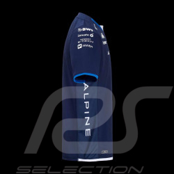 Alpine T-Shirt F1 Team France Kappa Blue 381Z44W-A04 - mens