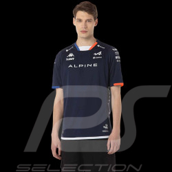 T-Shirt Alpine F1 Team France Kappa Bleu 381Z44W-A04 - homme