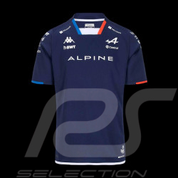 T-Shirt Alpine F1 Team France Kappa Bleu 381Z44W-A04 - homme