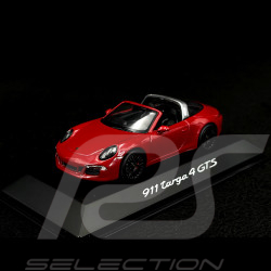 Porsche 911 type 991 Targa 4 GTS 2017 Carmine Red 1/43 Spark WAX02020078