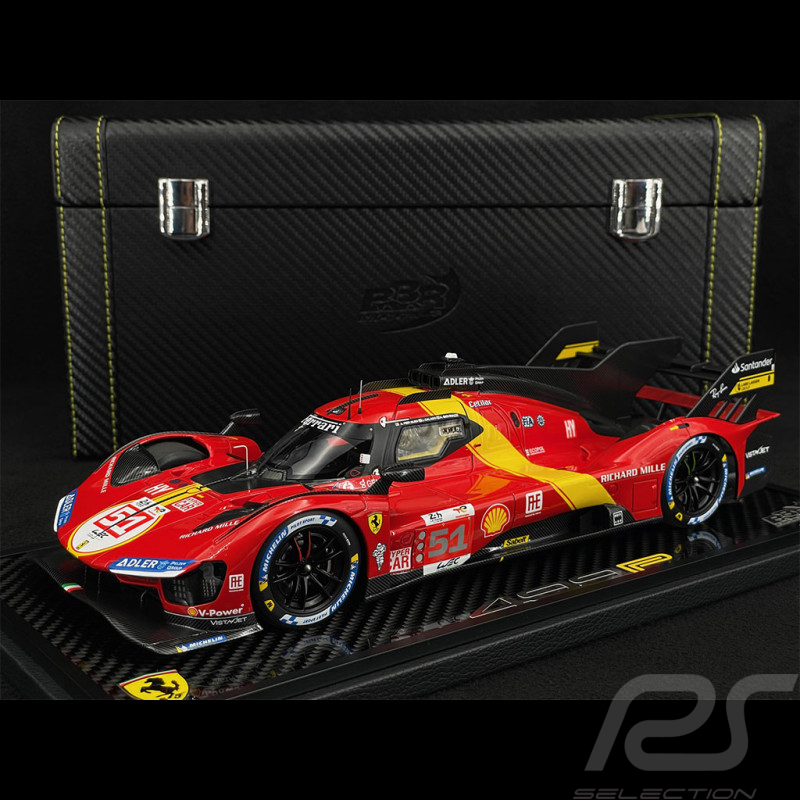 Ferrari 499P n° 51 Winner 24h Le Mans 2023 1/18 BBR Models P18235SPK