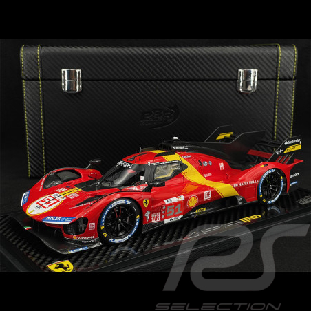 Ferrari 499P n° 51 Vainqueur 24h Le Mans 2023 1/18 BBR Models P18235SPK