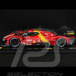 Ferrari 499P n° 51 Vainqueur 24h Le Mans 2023 1/18 BBR Models P18235SPK