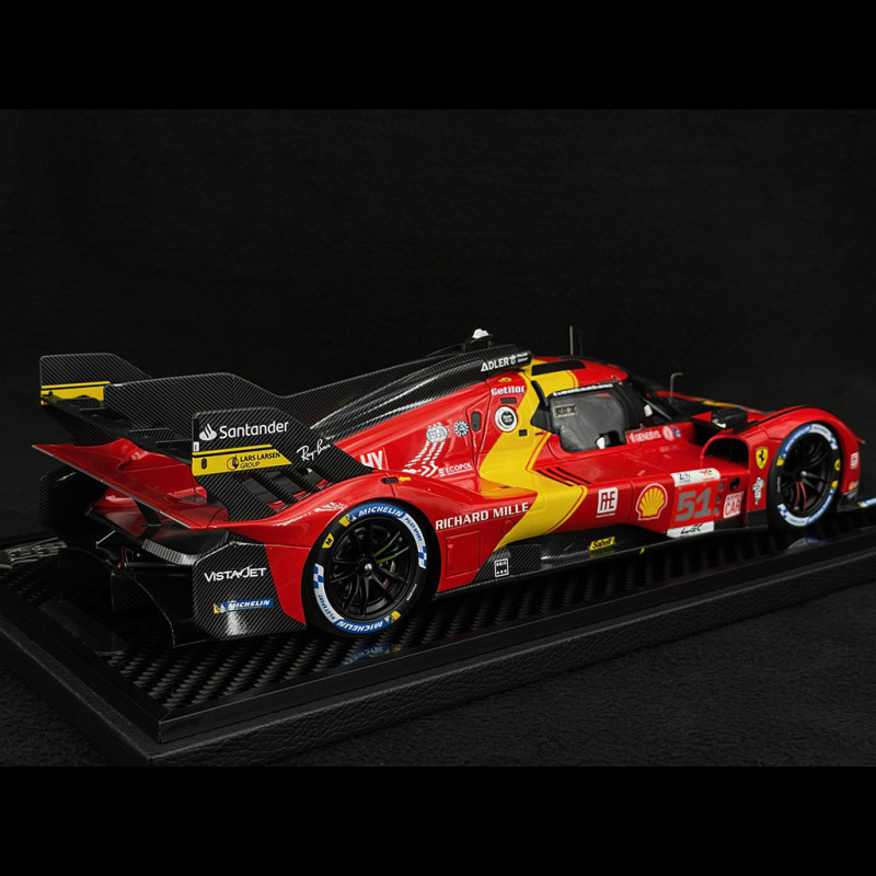 BBR P18239 Ferrari 499P N°51 - Vainqueur Le Mans 2023 - 1/18