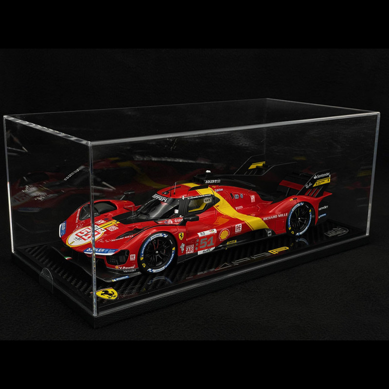 Ferrari 499P Hypercar N*51 Winner Le Mans 2023 DIRTY End Of the Race 1 - Triple Crown ModelStore