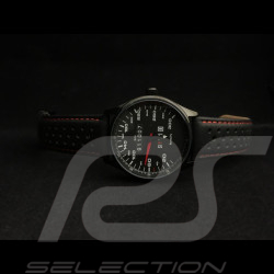 Porsche Automatic Watch 911 300 km/h speedometer black case / black dial / white numbers