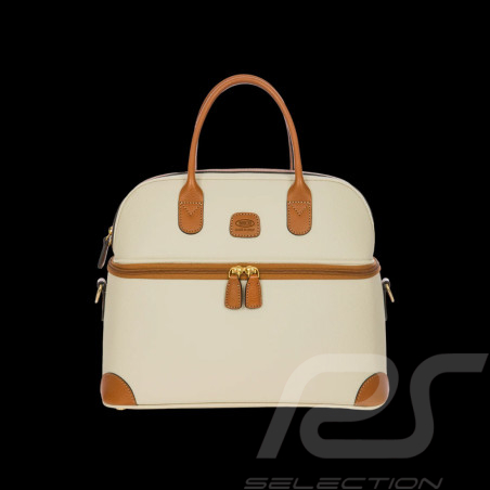 Firenze Bag Bellagio Bric's Collection Vanity Case Leather Cream BBJ02530.014