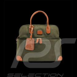 Firenze Bag Bellagio Bric's Collection Vanity Case Leather Olive Green BLF02530.378