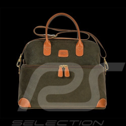 Firenze Bag Bellagio Bric's Collection Vanity Case Leather Olive Green BLF02530.378