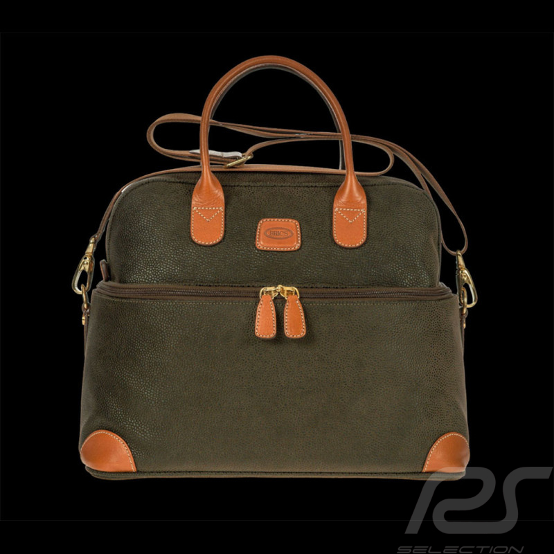 Firenze Tasche Bellagio Bric's Kollektion Kosmetikkoffer Leder Olivgrün BLF02530.378